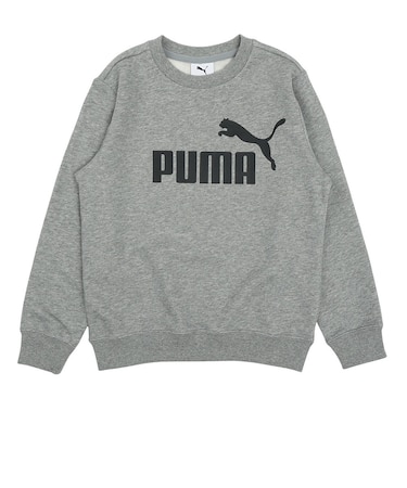 プーマ（PUMA）ボーイズ ESS NO.1 ロゴ クルー スウェット 687795 03 GRY