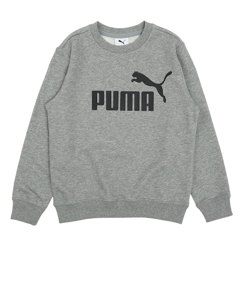 プーマ（PUMA）ボーイズ ESS NO.1 ロゴ クルー スウェット 687795 03 GRY