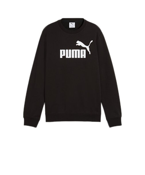 プーマ（PUMA）ボーイズ ESS NO.1 ロゴ クルー スウェット 687795 01 BLK