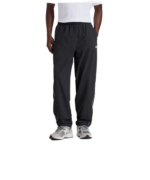 ニューバランス（new balance）Brushed Tricot Lined ウーブン トラックパンツ AMP53174BK