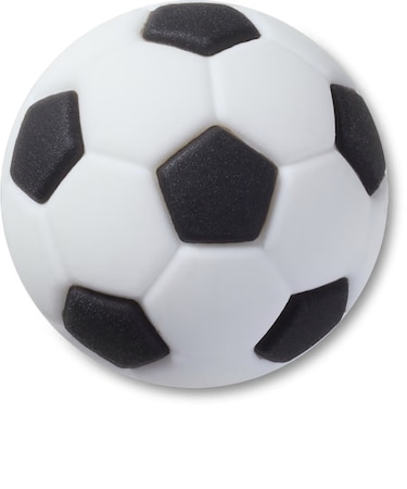 クロックス（crocs）ジビッツチャーム テクスチャード サッカー ボール 10015145