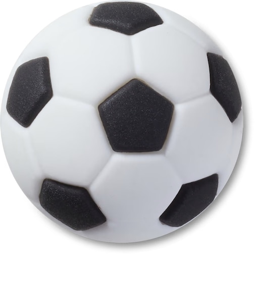 クロックス（crocs）ジビッツチャーム テクスチャード サッカー ボール 10015145
