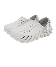 クロックス(crocs)サンダル エコー クロッグ Atmosphere ライトグレー 207937-1FT スポーツサンダル
