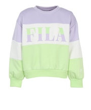 フィラ(FILA)ジュニア TC 裏毛 クルースウェットシャツ 145700-SAX