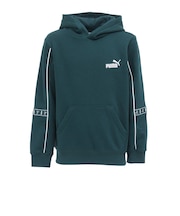 プーマ(PUMA)ジュニア ESS TAPE レイアウト フーディー FL 691165 75 DGRN