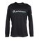 ファイテン（PHITEN）バレーボールウェア ラメ グラデーション 長袖Tシャツ BK/BL 3125JG68310