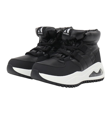 スケッチャーズ（SKECHERS）ブーツ カジュアルシューズ UNO PEAKS-MOON PUFFZ ブラック 177559-BLK 厚底