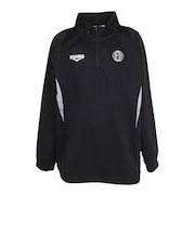 デュアリグ(DUARIG)サッカーウェア ジュニア ウィンドクロス ハーフジップ カブリ プラクティスピステ 5F0008-SCWR-742HD BLK