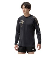 ミズノ(MIZUNO)バレーボールウェア N-XT プラクティスシャツ 長袖 V2MAC50195