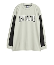ニューバランス(new balance)バスケットボールウェア グラフィック ロングスリーブシャツ AMT55625GAS
