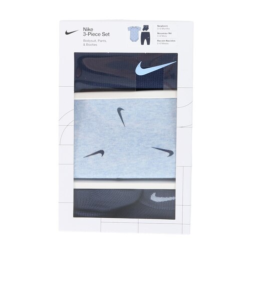 ナイキ（NIKE）ベビー ボディスーツ ワッフルパンツ ３点セット NN1190-U90