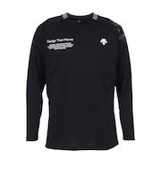 デサント(DESCENTE)バレーボールウェア 石川祐希選手着用 長袖バレーボールシャツ DV5FLT01U BK00