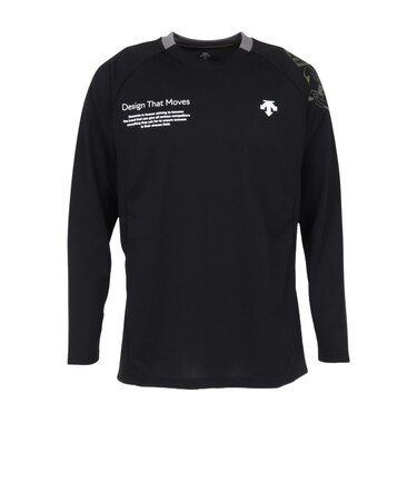デサント（DESCENTE）バレーボールウェア 石川祐希選手着用 長袖バレーボールシャツ DV5FLT01U BK00