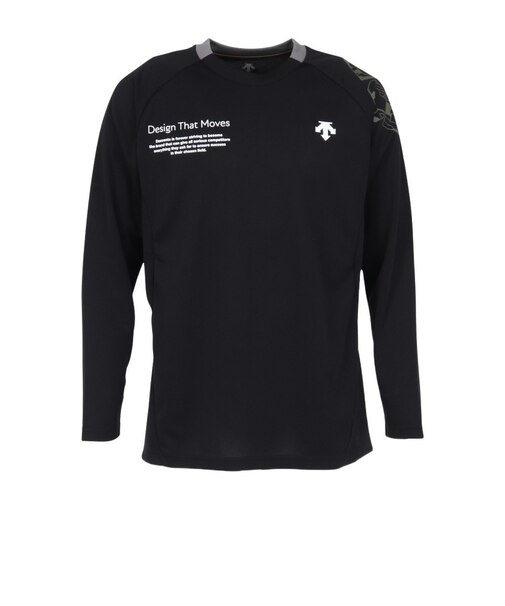 デサント（DESCENTE）バレーボールウェア 石川祐希選手着用 長袖バレーボールシャツ DV5FLT01U BK00