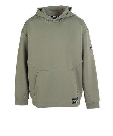 デュアリグ（DUARIG）BASIC SMOOTH KNIT フーディ 5F0015-TRSW-860DSH OLV