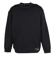 デュアリグ(DUARIG)BASIC SMOOTH KNIT 長袖 クルー 5F0016-TRSW-860DSH BLK