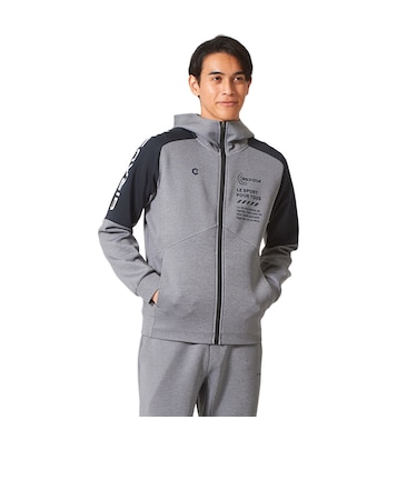 SMOOTH KNIT ウォームアップジャケット WU5F0012-TR851-GRDSH IGRY
