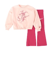 ナイキ(NIKE)ガールズ SWOOSH スウェット レギンス 2点セット 36N144-ADZ