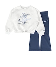 ナイキ(NIKE)ガールズ SWOOSH スウェット レギンス 2点セット 36N144-U90