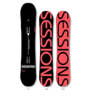 セッションズ(SESSIONS)スノーボード板 26 TEAM PLUS 25100290 BLK