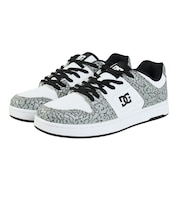 ディーシーシューズ(DC SHOES)スニーカー ボーダーシューズ マンテカ 4 SE SN ホワイト グレー 25FWDM254307WGR カジュアルシュ…