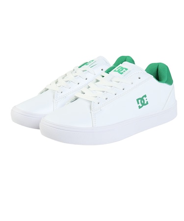 ディーシーシューズ（DC SHOES）スニーカー ボーダーシューズ DC SCORE ホワイト グリーン 25FWDM005808WGN カジュアルシューズ