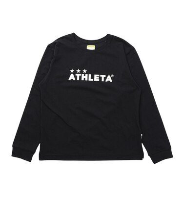 アスレタ（ATHLETA）サッカー フットサルウェア ジュニア ロングスリーブシャツ 3400J BLK