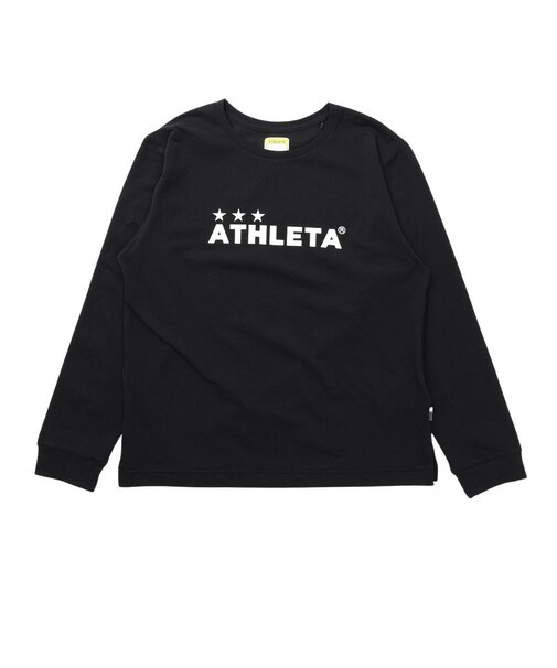 アスレタ（ATHLETA）サッカー フットサルウェア ジュニア ロングスリーブシャツ 3400J BLK