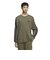 アディダス（adidas）エッセンシャルズ プラス ルーズフィット スリーストライプス 長袖Tシャツ JUP88-KA3834
