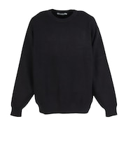 パワー・トゥ・ザ・ピープル(POWER TO THE PEOPLE)クルーネック モチモチニット 5901700-01 BLK