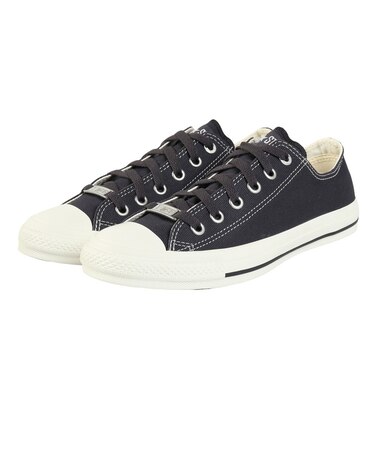 コンバース（CONVERSE）スニーカー キャンパスシューズ オールスター ロゴデュブレ OX ブラック 31316020 カジュアルシューズ