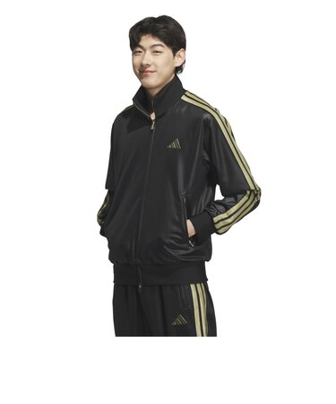 アディダス（adidas）Stadium Goldレギュラーフィット トラックトップ LA421-KA1254