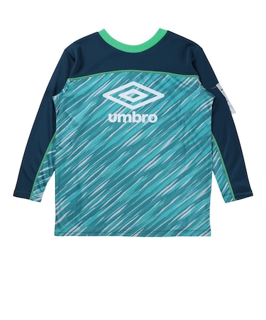 アンブロ（UMBRO）サッカーウェア ジュニア はじめて長袖プラクティスシャツ UF5FLS54J GR00
