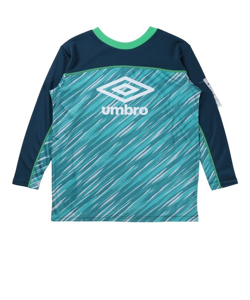 アンブロ（UMBRO）サッカーウェア ジュニア はじめて長袖プラクティスシャツ UF5FLS54J GR00
