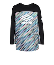 アンブロ(UMBRO)サッカーウェア ジュニア はじめて長袖プラクティスシャツ UF5FLS54J BK00