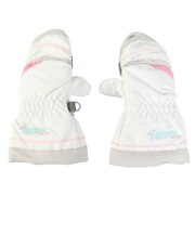 スナッピー(Snappy)キッズ ガールズ 子供用 手袋 ミトングローブ 25SN-001KGM WHT