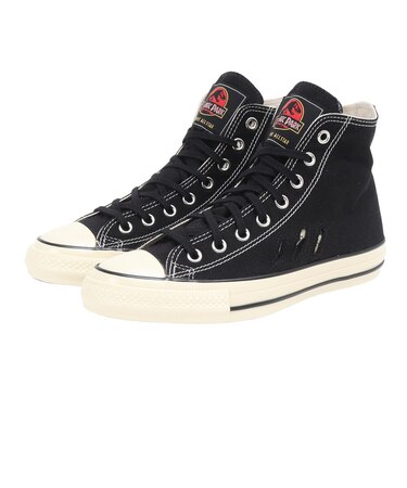 コンバース（CONVERSE）スニーカー キャンパスシューズ オールスター エイジド RL HI ジュラシック・パーク B ブラック 31315560