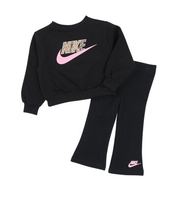 ナイキ（NIKE）ジュニア ガールズ WILD WARMTH ロゴ レギンス 上下セット 26N517-023