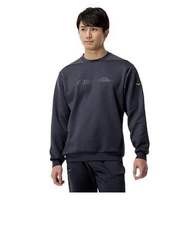 ミズノ（MIZUNO）野球ウェア ミズノプロ ストレッチスウェット 丸首 12JECK7810