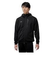 ミズノ（MIZUNO）野球ウェア ミズノプロ ストレッチスウェットフーディ 12JECK7909