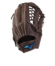ミズノ(MIZUNO)軟式用グラブ 外野手用 野球グローブ ウィルドライブ ブルー 1AJGR33707 82