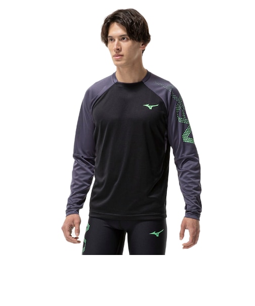 ミズノ（MIZUNO）陸上ウェア シャツ N-XTロングTシャツ 長袖 U2MAC50109