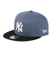 ニューエラ(NEW ERA)帽子 キャップ 59FIFTY Powered by GORO NAKATSUGAWA ニューヨーク・ヤンキース スレート 147…