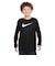 ナイキ（NIKE）ジュニア ドライフィット LGD スウッシュ HBR 長袖Tシャツ FZ5192-010