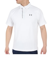 アンダーアーマー(UNDER ARMOUR)ゴルフウェア ドライ 半袖ポロシャツ メンズ テックポロシャツ 1290140 WHT/GPH/GPH GO