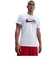 ナイキ(NIKE)バスケットボールウェア ドライフィット 半袖Tシャツ HV1773-100