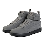 プーマ(PUMA)スニーカー スポーツシューズ リバウンド ジョイ ハイ ワイド グレー 40614703 カジュアルシューズ