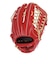 ミズノ（MIZUNO）軟式用グラブ 外野手用 野球グローブ 一般 ウィルドライブ レッド IBE限定スペック 1AJGR33507 7080