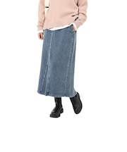 ラッセル(RUSSELL)C100 インディゴ染め スカート RBL25F0003 LBLU