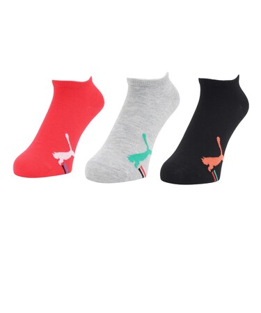 プーマ（PUMA）靴下 ジュニア キャットスニーカーソックス 3足組 21センチ 23センチ 4293400-01 運動 スポーツ 新調